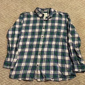 Flannel Button Down Shirt